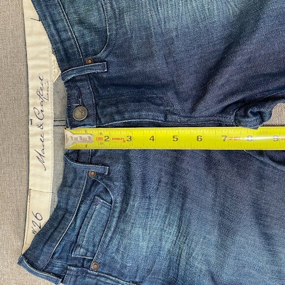 Levi's Made & Crafted L02 Skinny Denim Jeans Women 26 Blue Premium Casual Pants - Picture 10 of 13